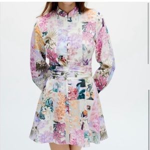Viral Zara Floral Print Dress
